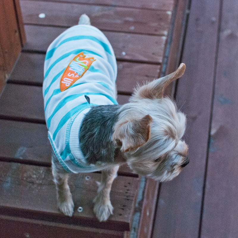 Surf's Up Dog Tank Pet Clothes DOGO 