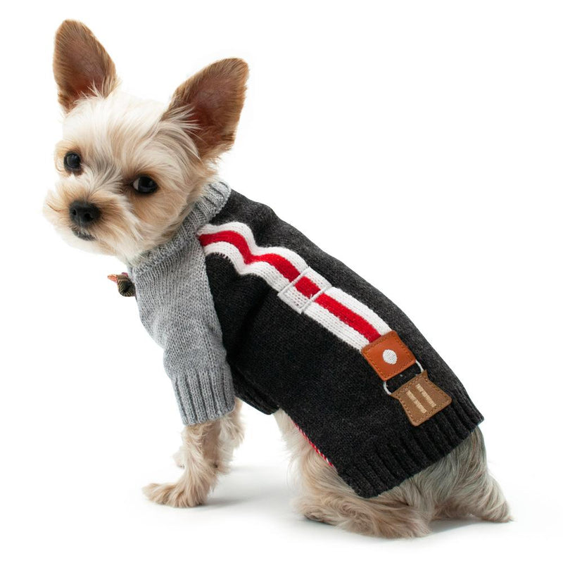 Suspender Dog Sweater, Pet Clothes, Furbabeez, [tag]