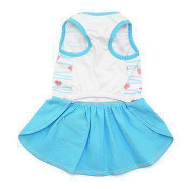 Sweet Heart Dog Dress, Pet Clothes, Furbabeez, [tag]