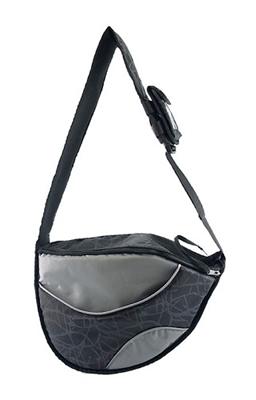 The Messenger Carrier Dog Bag Pet Accessories One for Pets Black 