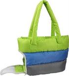 Tri-Colored Insulated Pet Carrier Pet Accessories Pet Life Lime 