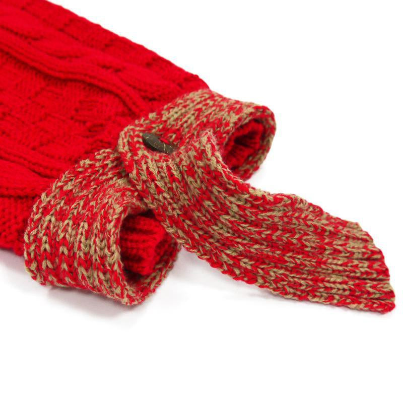 Urban Cable Knit Dog Sweater with Scarf, Pet Clothes, Furbabeez, [tag]