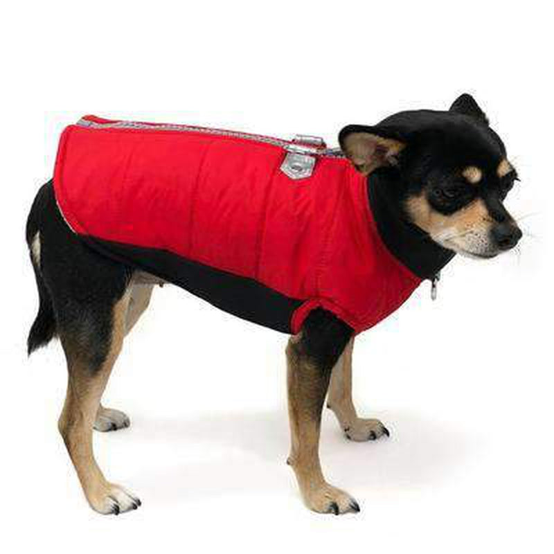 Runner Dog Coat - Red, Pet Clothes, Furbabeez, [tag]