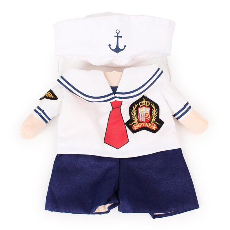Walking Sailor Dog Costume Furbabeez Walking Sailor Dog Costume Furbabeez