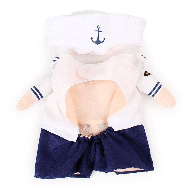 Walking Sailor Dog Costume, Pet Clothes, Furbabeez, [tag]