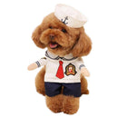 Walking Sailor Dog Costume, Pet Clothes, Furbabeez, [tag]