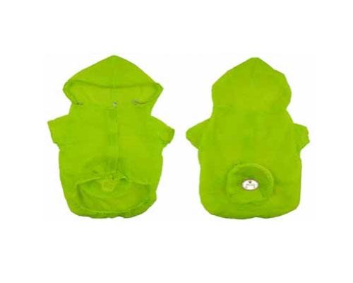 Waterproof Adjustable Travel Dog Raincoat Pet Clothes Pet Life green XS 