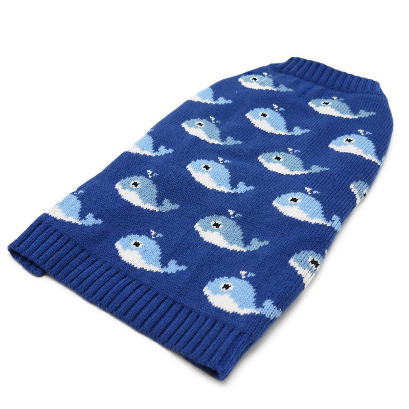 Whale Dog Sweater, Pet Clothes, Furbabeez, [tag]