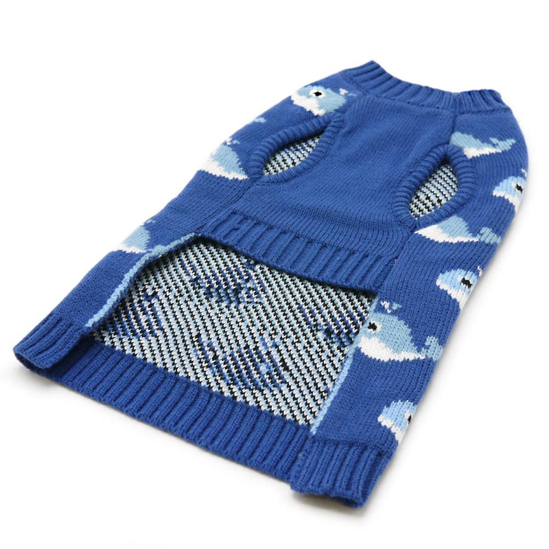 Whale Dog Sweater, Pet Clothes, Furbabeez, [tag]
