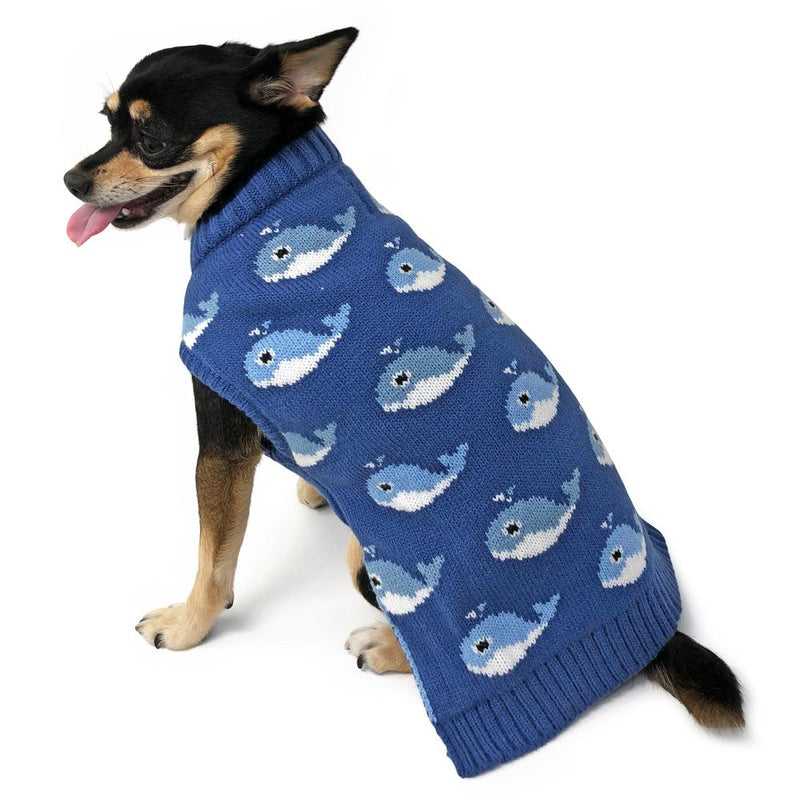 Whale Dog Sweater, Pet Clothes, Furbabeez, [tag]