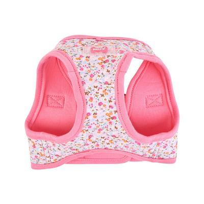 Wildflower Harness - Step-In Collars and Leads Puppia Pink Small 