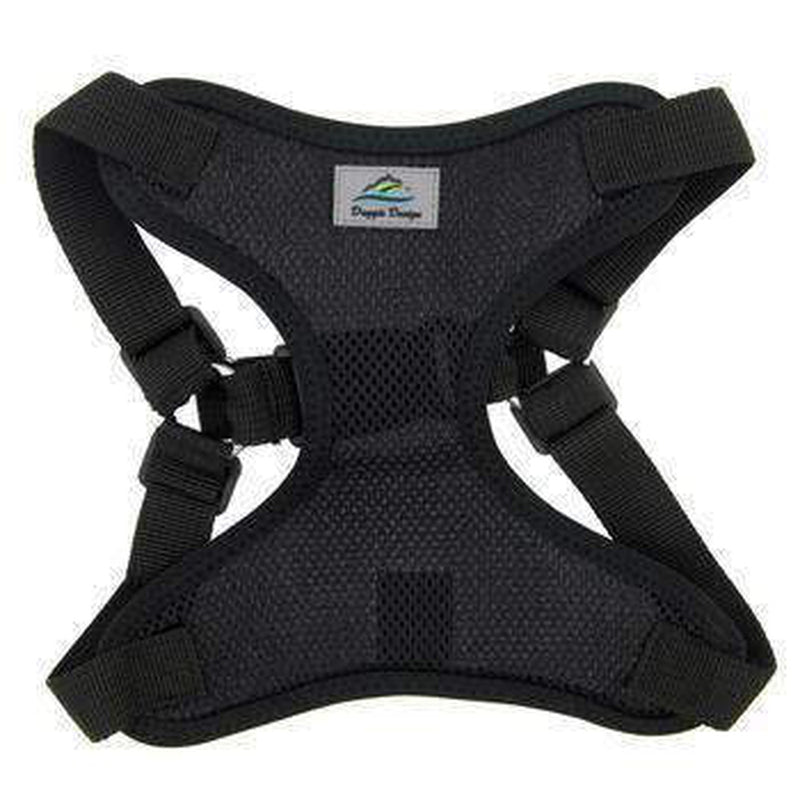 Wrap and Snap Choke Free Dog Harness - Black, Collars and Leads, Furbabeez, [tag]