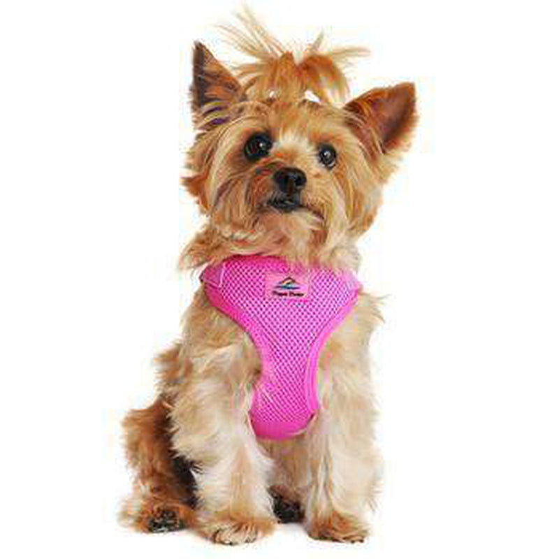 Wrap and Snap Choke Free Dog Harness - Raspberry Pink, Collars and Leads, Furbabeez, [tag]