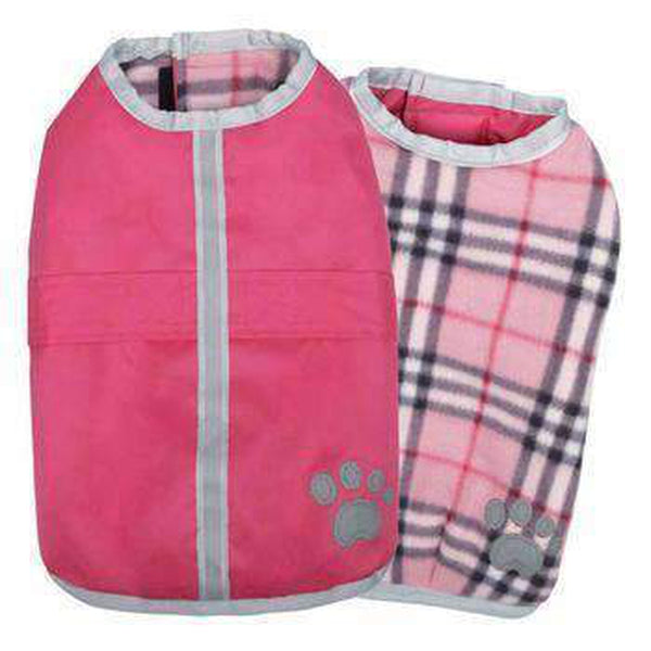 Zack and Zoey Nor’easter Dog Blanket Coat - Pink, Pet Clothes, Furbabeez, [tag]