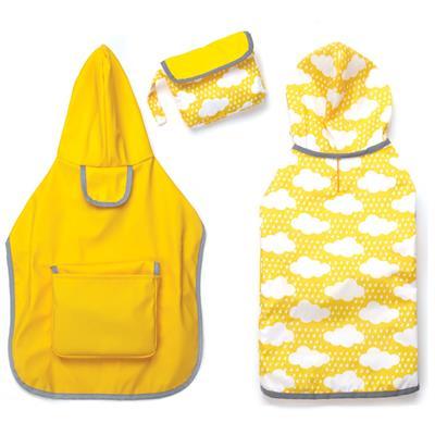 Zack & Zoey Reversible Pocket Raincoat Pet Clothes PetEdge,Zack and Zoey X-Small Yellow 