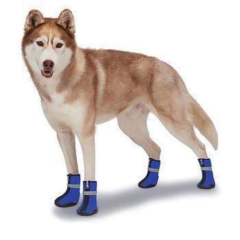 Zack and Zoey ThermaPet Neoprene Dog Boots - Blue, Pet Clothes, Furbabeez, [tag]