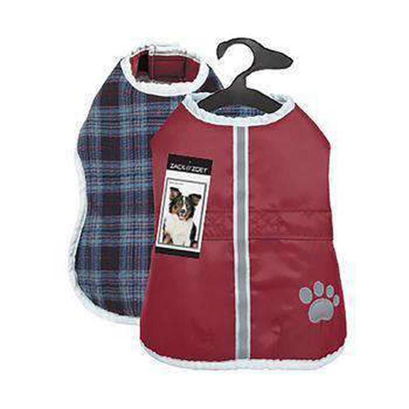 Zack and Zoey ThermaPet Nor'Easter Dog Coat - Burgundy, Pet Clothes, Furbabeez, [tag]