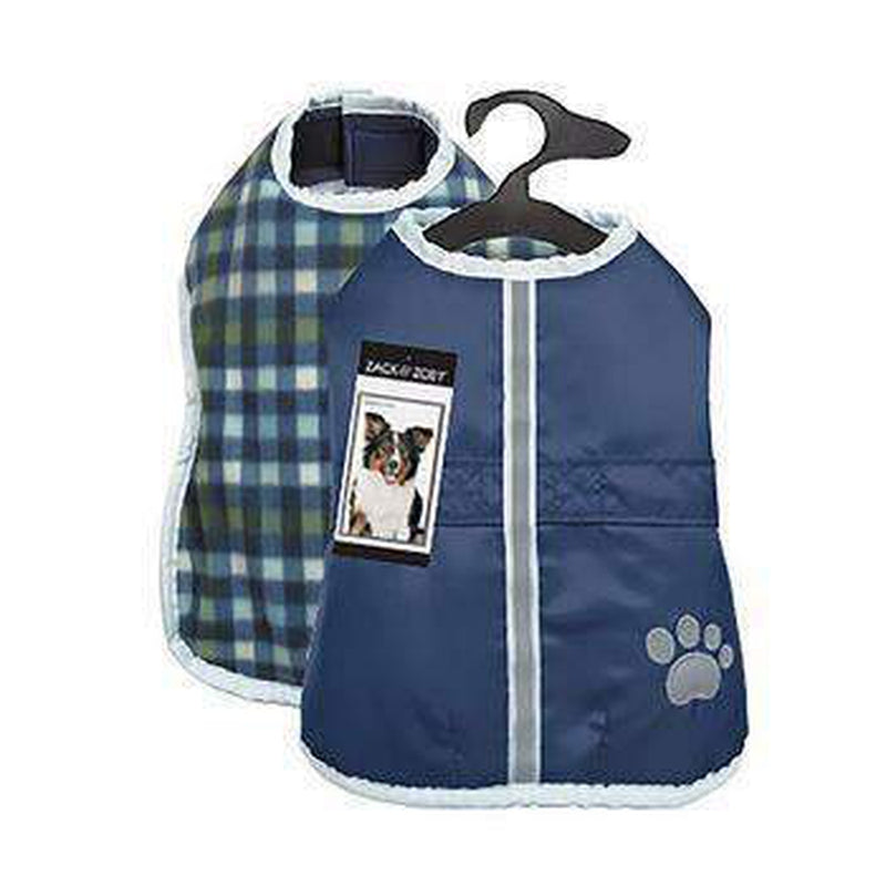 Zack and Zoey ThermaPet Nor'Easter Dog Coat - Navy, Pet Clothes, Furbabeez, [tag]