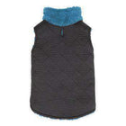 Zack and Zoey ThermaPet Quilted Dog Vest - Black with Blue, Pet Clothes, Furbabeez, [tag]