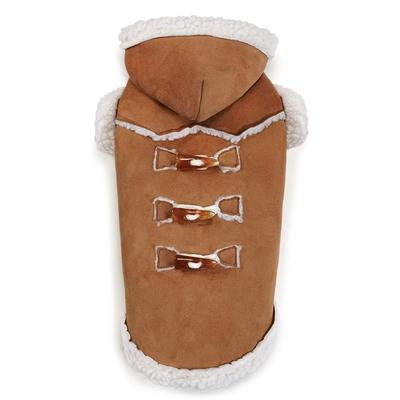 Zack & Zoey® Elements Shearling Coat Pet Clothes PetEdge,Zack and Zoey Brown X-Small 