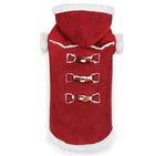 Zack & Zoey® Elements Shearling Coat Pet Clothes PetEdge,Zack and Zoey Red X-Small 